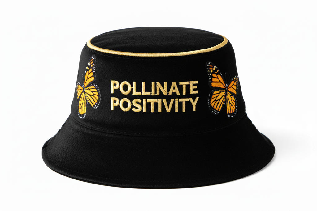 Black Pollinate Positivity - Monarch Butterflies