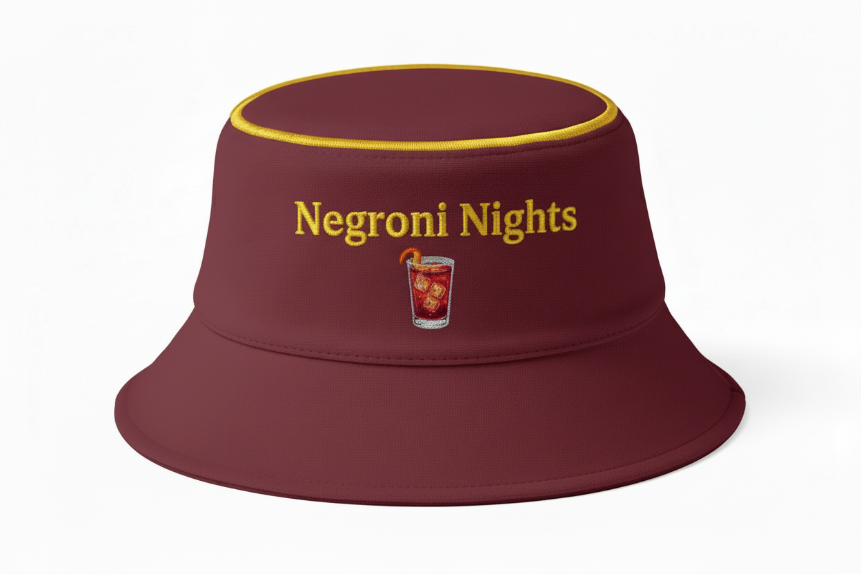Negroni Nights Bucket Hat